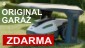 ORIGINÁL GARÁŽ ZDARMA